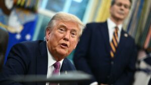 Trump downplays